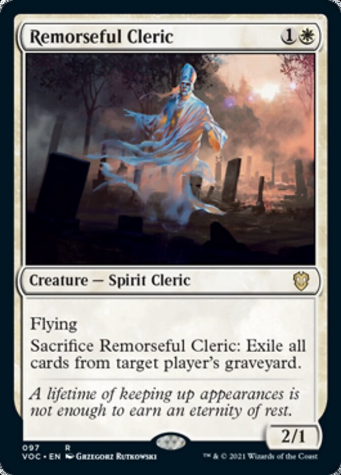 Remorseful Cleric [Innistrad: Crimson Vow Commander] - The Mythic Store | 24h Order Processing