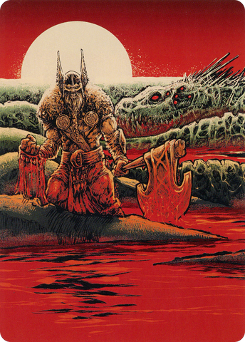 Fynn, the Fangbearer Art Card [March of the Machine Art Series] - The Mythic Store | 24h Order Processing