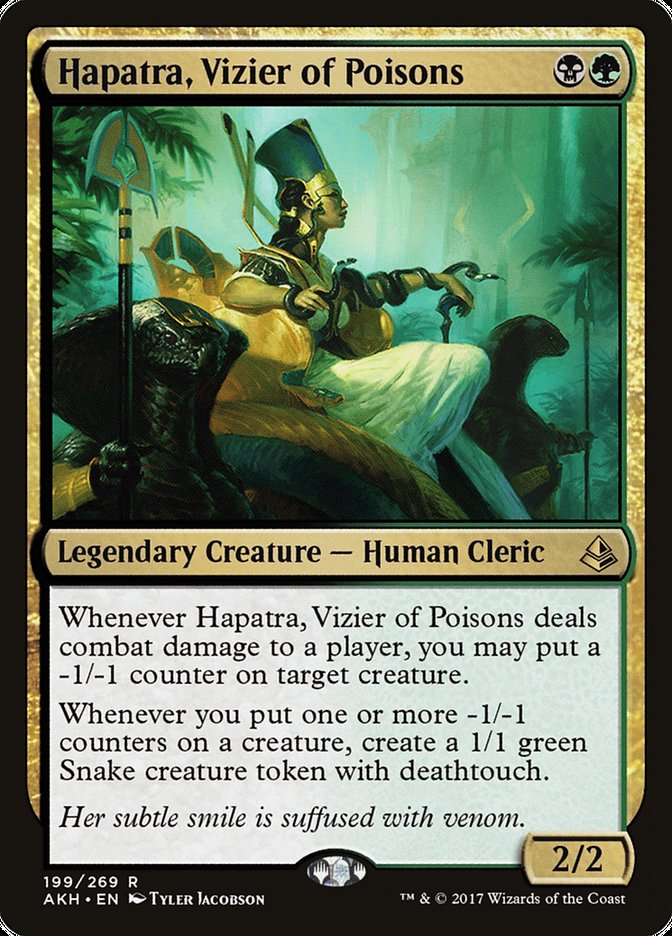 Hapatra, Vizier of Poisons [Amonkhet] - The Mythic Store | 24h Order Processing