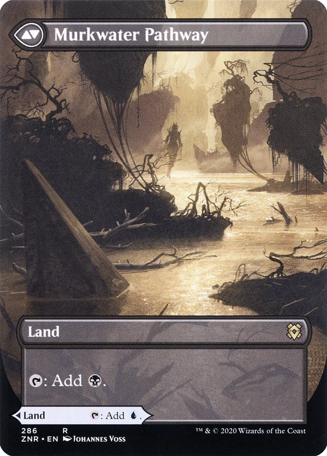 Clearwater Pathway // Murkwater Pathway (Borderless Alternate Art) [Zendikar Rising] - The Mythic Store | 24h Order Processing