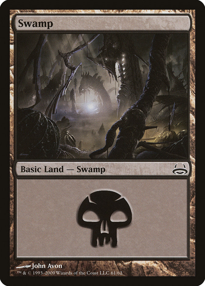 Swamp (61) [Duel Decks: Divine vs. Demonic] - The Mythic Store | 24h Order Processing