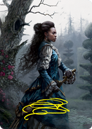 Mina Harker Art Card (Gold-Stamped Signature) [Innistrad: Crimson Vow Art Series] - The Mythic Store | 24h Order Processing