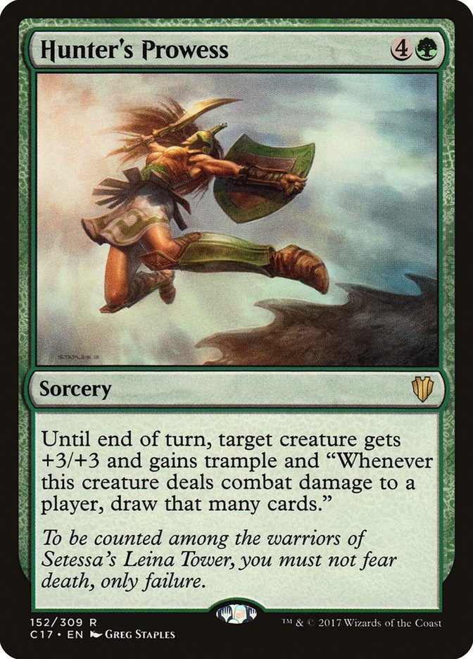 Hunter's Prowess [Commander 2017] - The Mythic Store | 24h Order Processing