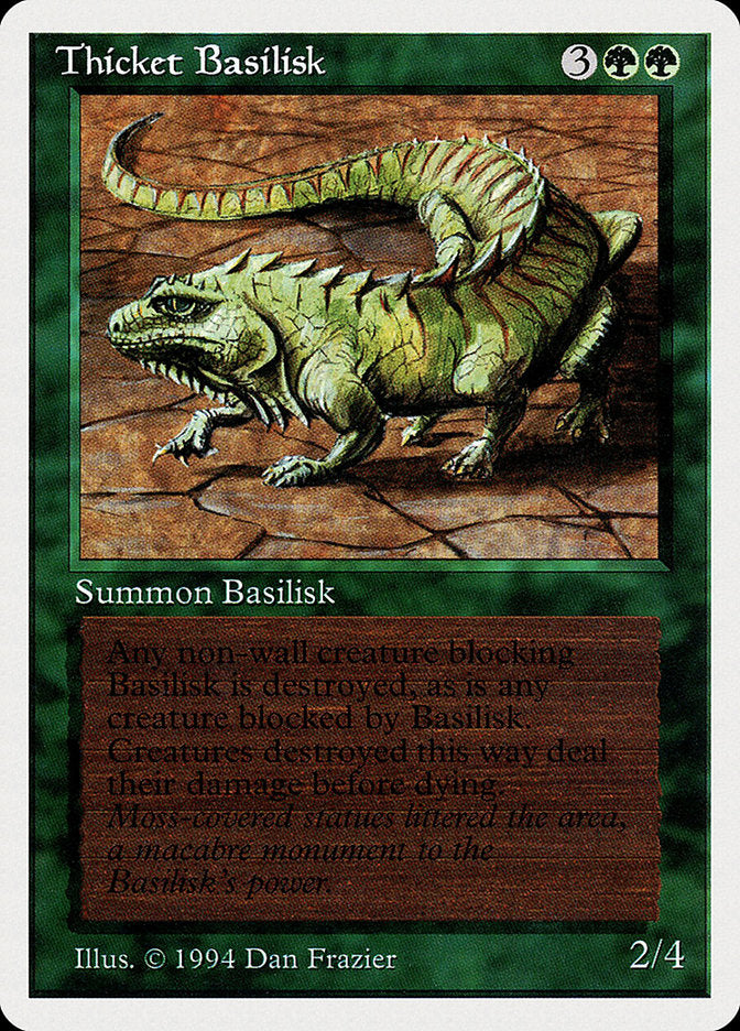 Thicket Basilisk [Summer Magic / Edgar] - The Mythic Store | 24h Order Processing