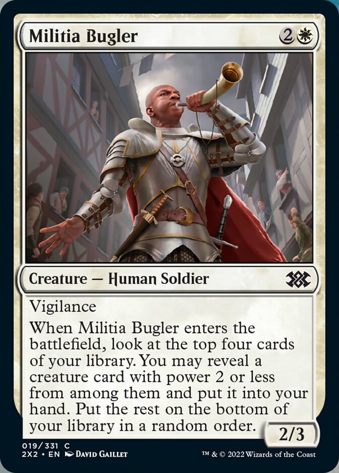 Militia Bugler [Double Masters 2022] - The Mythic Store | 24h Order Processing