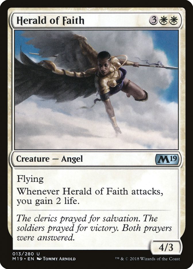 Herald of Faith [Core Set 2019] - The Mythic Store | 24h Order Processing