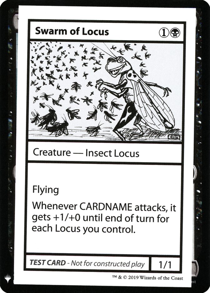 Swarm of Locus [Mystery Booster Playtest Cards] - The Mythic Store | 24h Order Processing