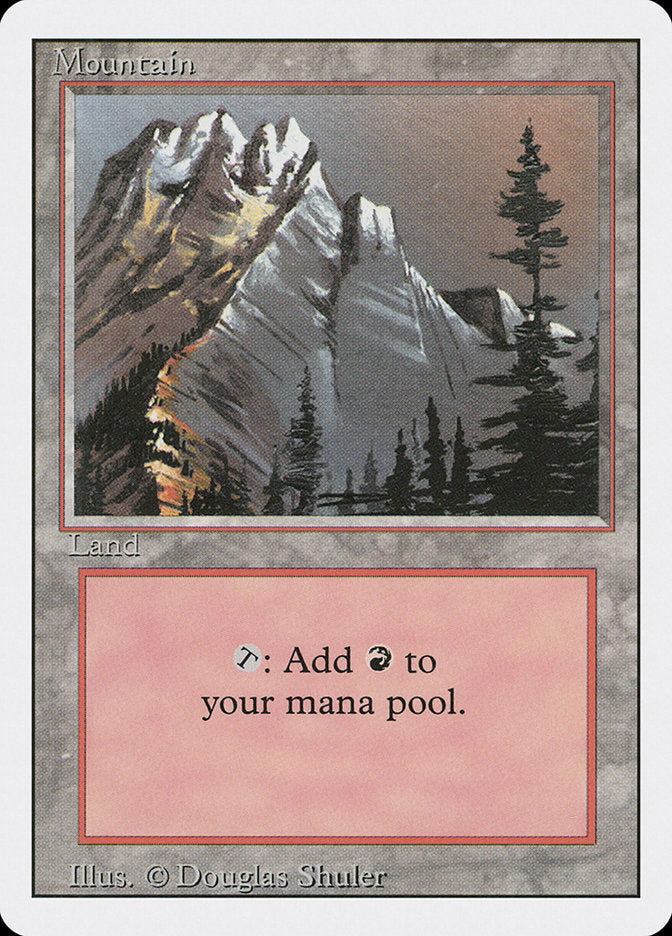 Mountain (Snow Top / Highest Point on Left) [Revised Edition] - The Mythic Store | 24h Order Processing