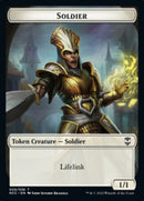 Soldier (09) // Cat Beast Double-Sided Token [Streets of New Capenna Commander Tokens] - The Mythic Store | 24h Order Processing