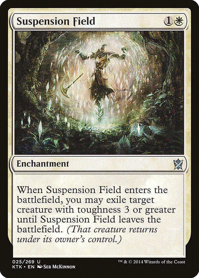 Suspension Field [Khans of Tarkir] - The Mythic Store | 24h Order Processing