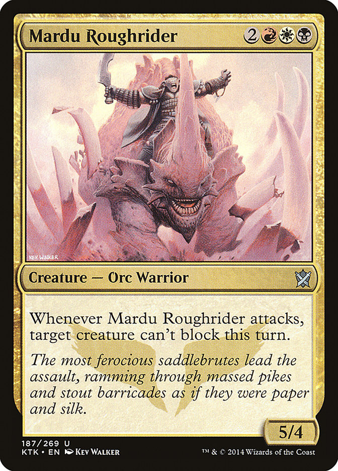 Mardu Roughrider [Khans of Tarkir] - The Mythic Store | 24h Order Processing