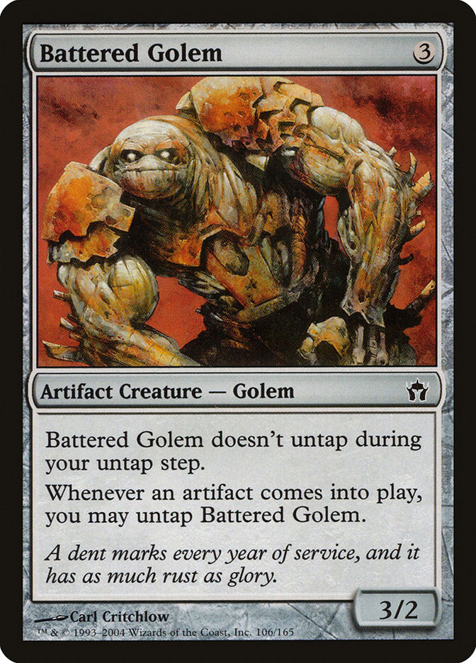 Battered Golem [Fifth Dawn] - The Mythic Store | 24h Order Processing