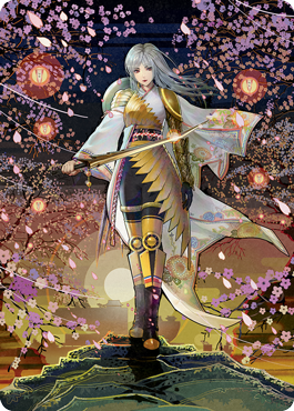 The Wandering Emperor 2 Art Card [Kamigawa: Neon Dynasty Art Series] - The Mythic Store | 24h Order Processing