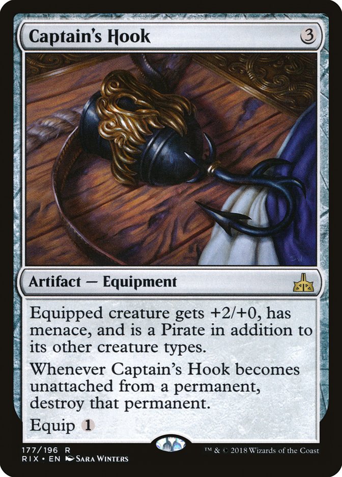 Captain's Hook [Rivals of Ixalan] - The Mythic Store | 24h Order Processing