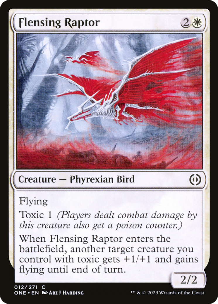 Flensing Raptor [Phyrexia: All Will Be One] - The Mythic Store | 24h Order Processing