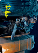 Cemetery Protector Art Card (Gold-Stamped Signature) [Innistrad: Crimson Vow Art Series] - The Mythic Store | 24h Order Processing