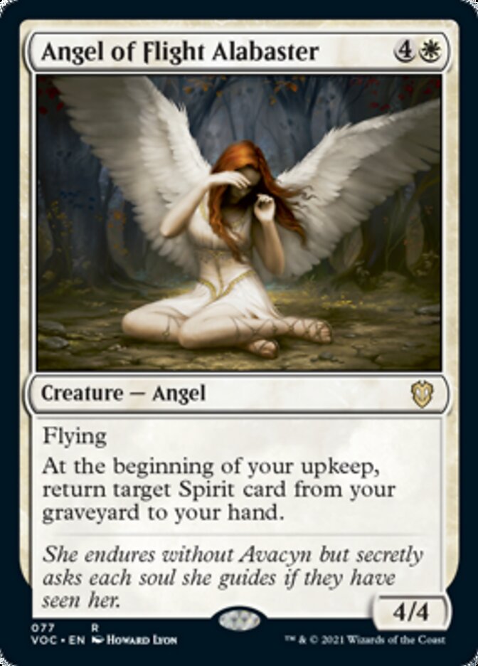 Angel of Flight Alabaster [Innistrad: Crimson Vow Commander] - The Mythic Store | 24h Order Processing