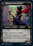 Henrika Domnathi // Henrika, Infernal Seer (Showcase Fang Frame) [Innistrad: Crimson Vow] - The Mythic Store | 24h Order Processing