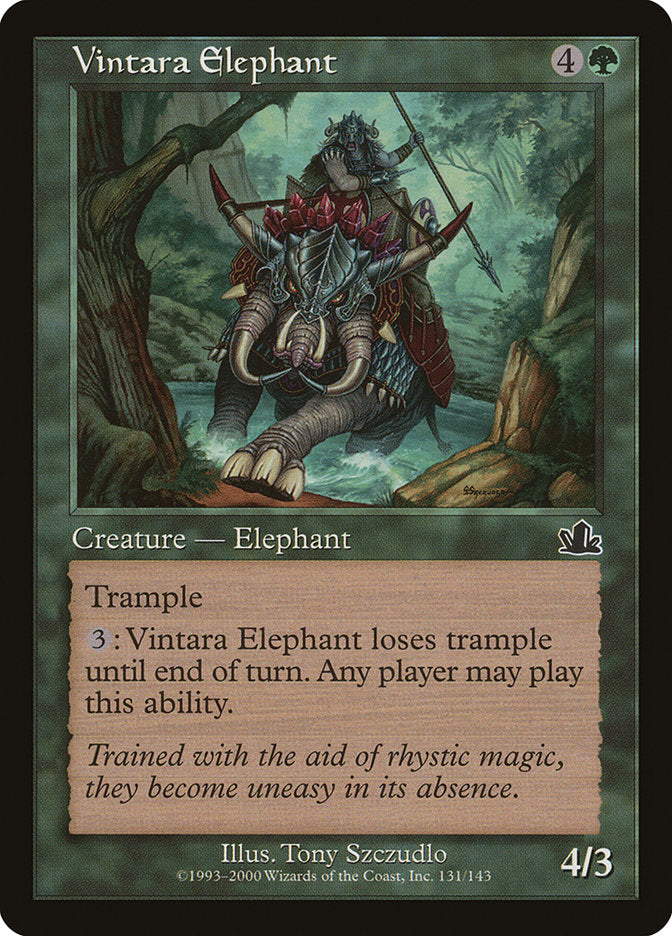 Vintara Elephant [Prophecy] - The Mythic Store | 24h Order Processing