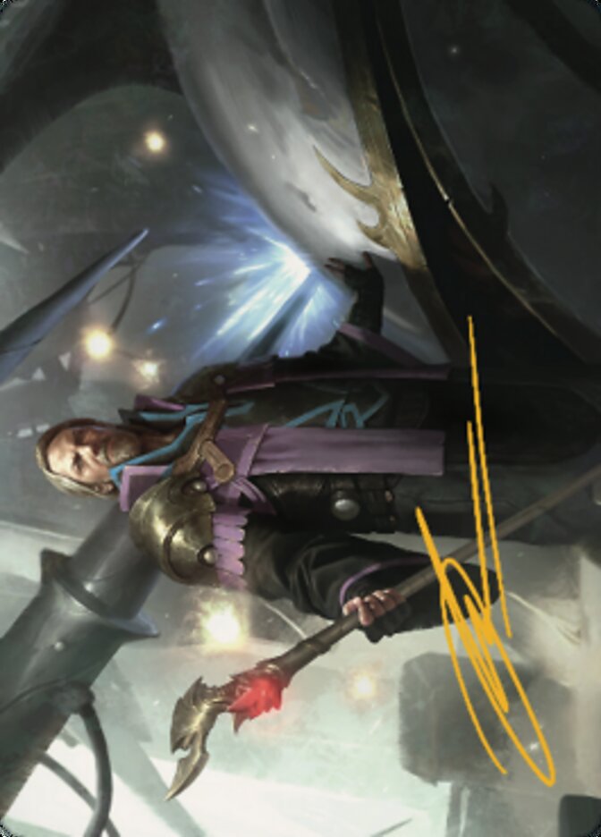 Urza, Prince of Kroog Art Card (Gold-Stamped Signature) [The Brothers' War Art Series] - The Mythic Store | 24h Order Processing