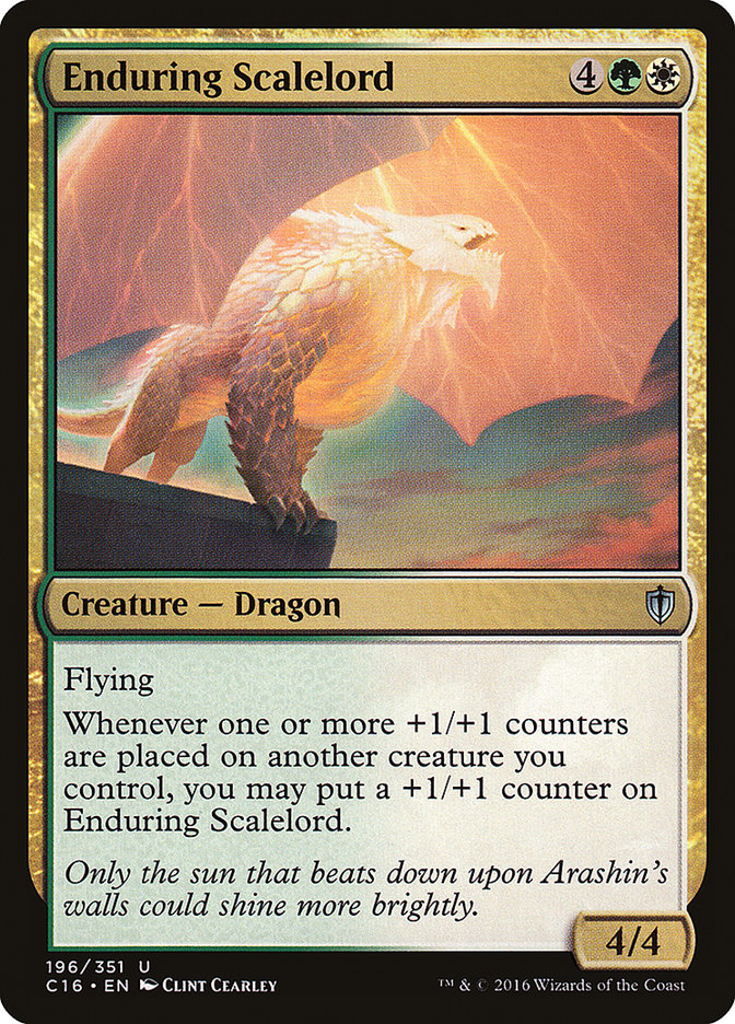 Enduring Scalelord [Commander 2016] - The Mythic Store | 24h Order Processing