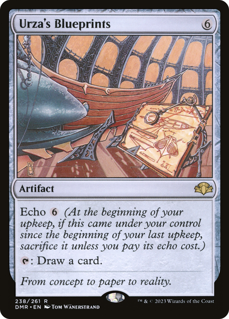 Urza's Blueprints [Dominaria Remastered] - The Mythic Store | 24h Order Processing