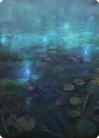 The Dead Marshes Art Card [The Lord of the Rings: Tales of Middle-earth Art Series] - The Mythic Store | 24h Order Processing
