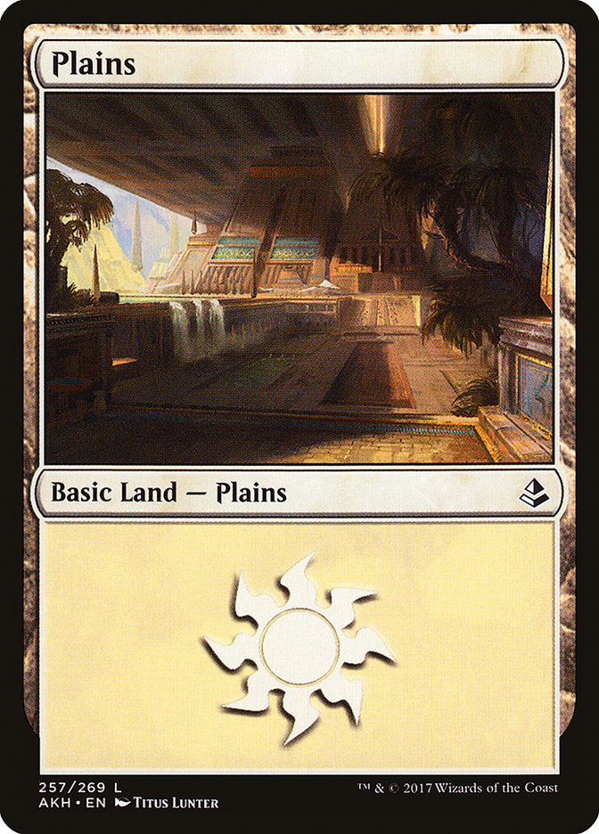 Plains (257) [Amonkhet] - The Mythic Store | 24h Order Processing