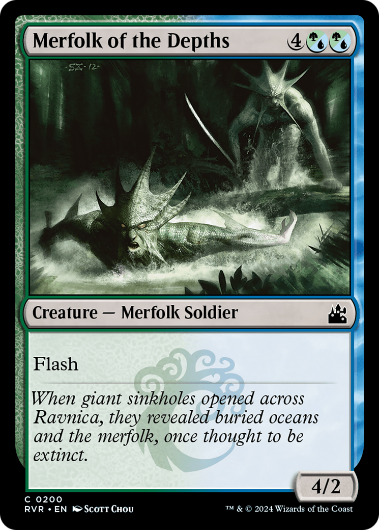 Merfolk of the Depths [Ravnica Remastered] - The Mythic Store | 24h Order Processing