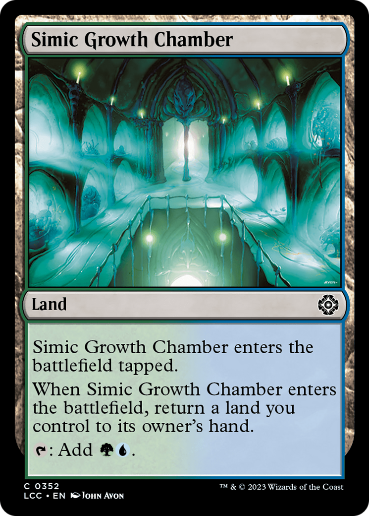 Simic Growth Chamber [The Lost Caverns of Ixalan Commander] - The Mythic Store | 24h Order Processing