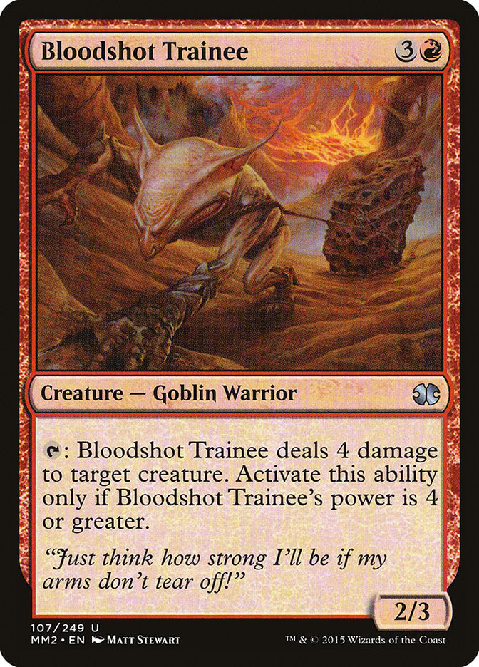 Bloodshot Trainee [Modern Masters 2015] - The Mythic Store | 24h Order Processing