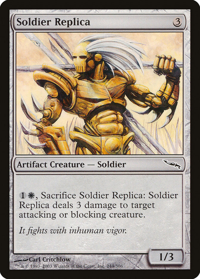 Soldier Replica [Mirrodin] - The Mythic Store | 24h Order Processing