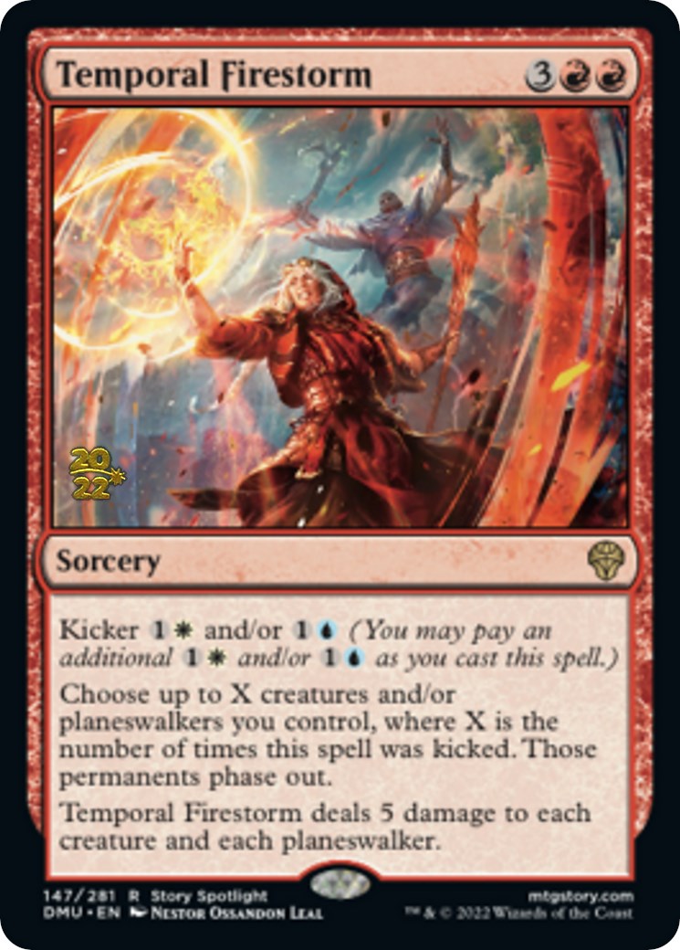 Temporal Firestorm [Dominaria United Prerelease Promos] - The Mythic Store | 24h Order Processing