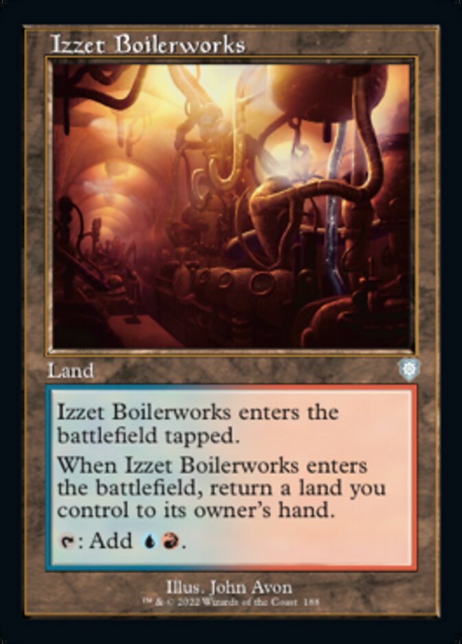 Izzet Boilerworks (Retro) [The Brothers' War Commander] - The Mythic Store | 24h Order Processing