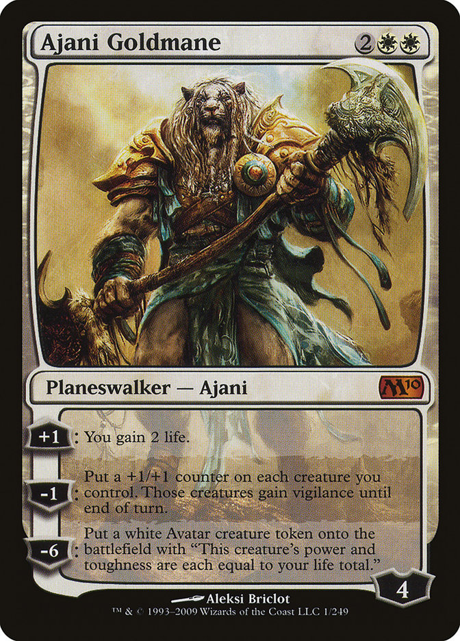 Ajani Goldmane [Magic 2010] - The Mythic Store | 24h Order Processing