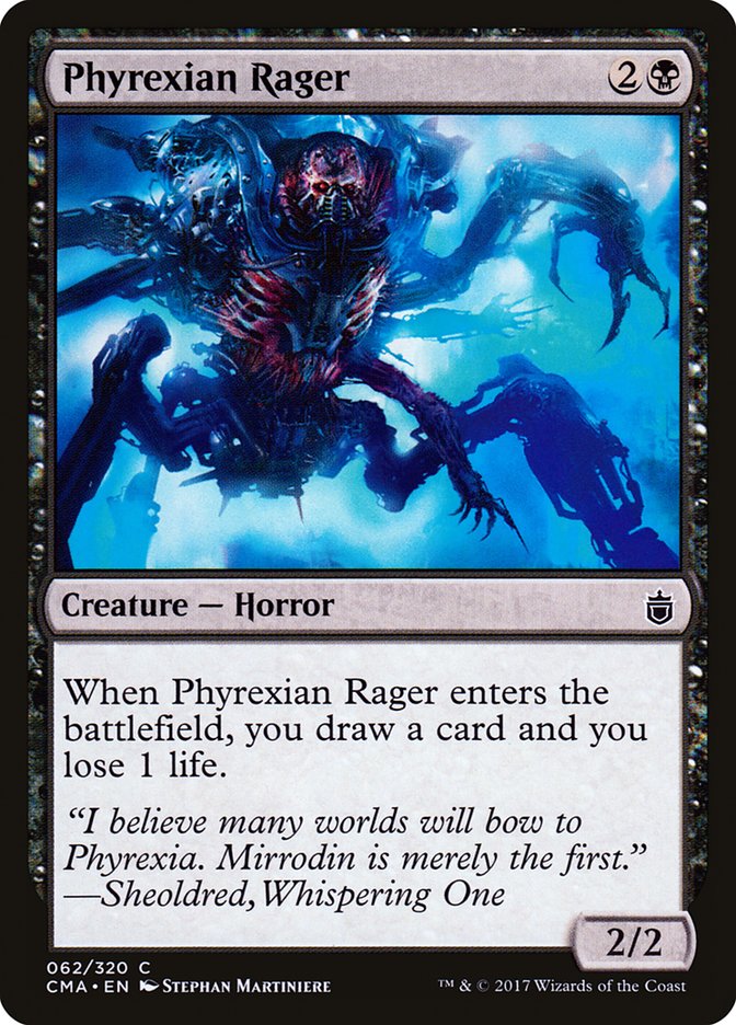 Phyrexian Rager [Commander Anthology] - The Mythic Store | 24h Order Processing