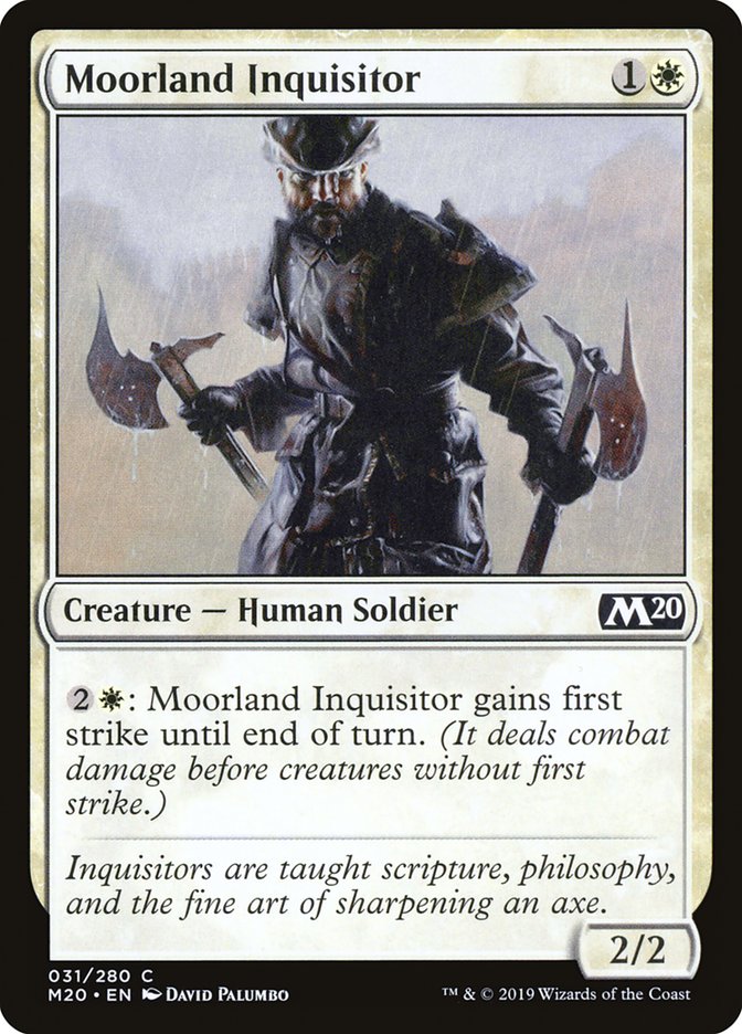 Moorland Inquisitor [Core Set 2020] - The Mythic Store | 24h Order Processing