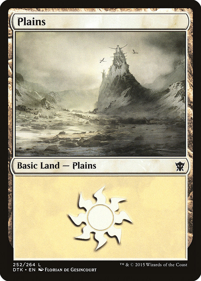 Plains (252) [Dragons of Tarkir] - The Mythic Store | 24h Order Processing