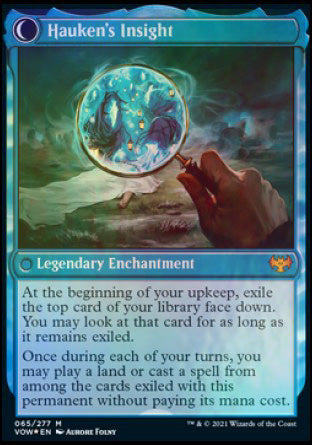 Jacob Hauken, Inspector // Hauken's Insight [Innistrad: Crimson Vow Prerelease Promos] - The Mythic Store | 24h Order Processing