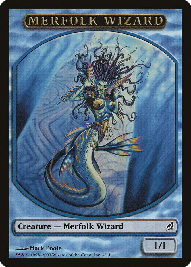 Merfolk Wizard Token [Lorwyn Tokens] - The Mythic Store | 24h Order Processing