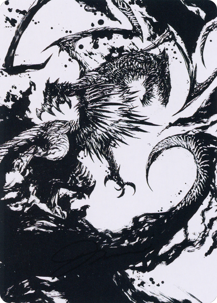 Skithiryx, the Blight Dragon Art Card [March of the Machine Art Series] - The Mythic Store | 24h Order Processing