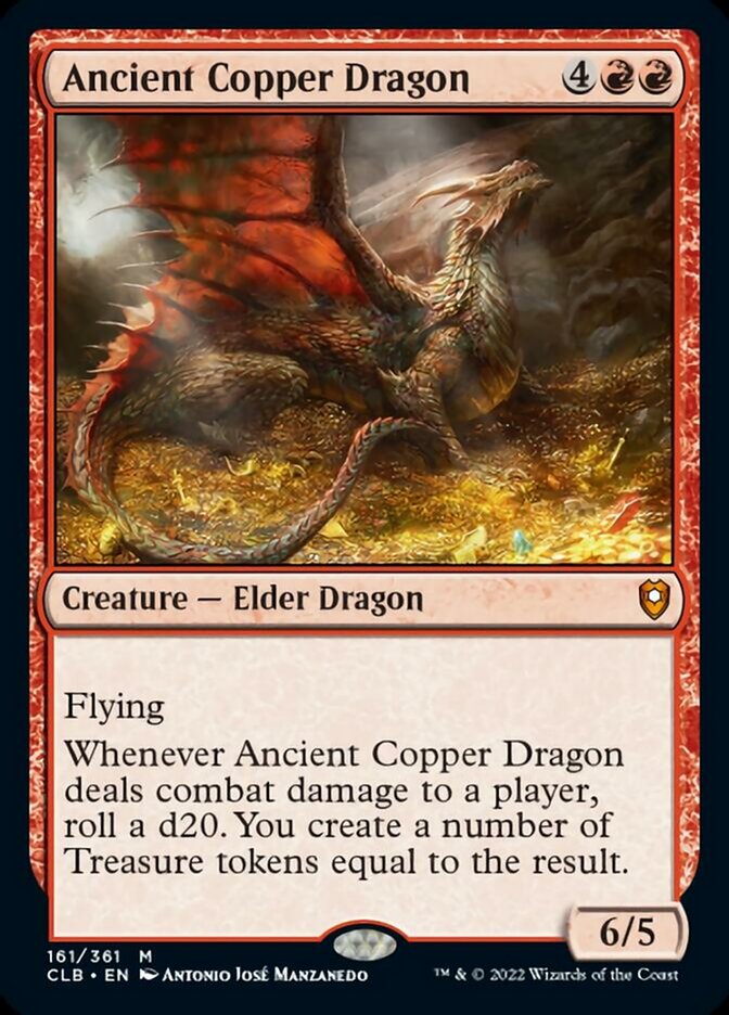 Ancient Copper Dragon [Commander Legends: Battle for Baldur's Gate] - The Mythic Store | 24h Order Processing