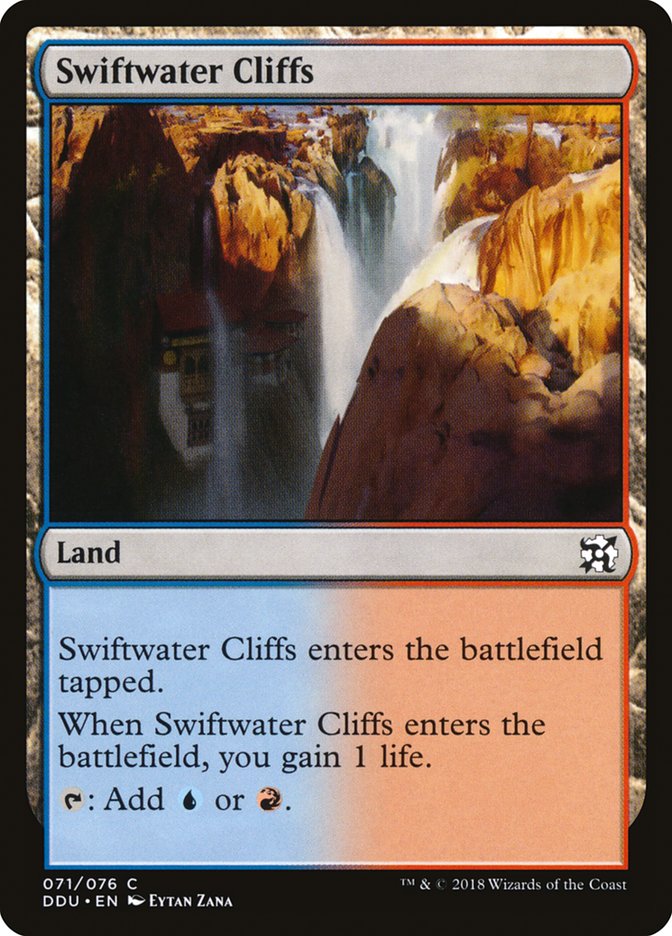 Swiftwater Cliffs [Duel Decks: Elves vs. Inventors] - The Mythic Store | 24h Order Processing