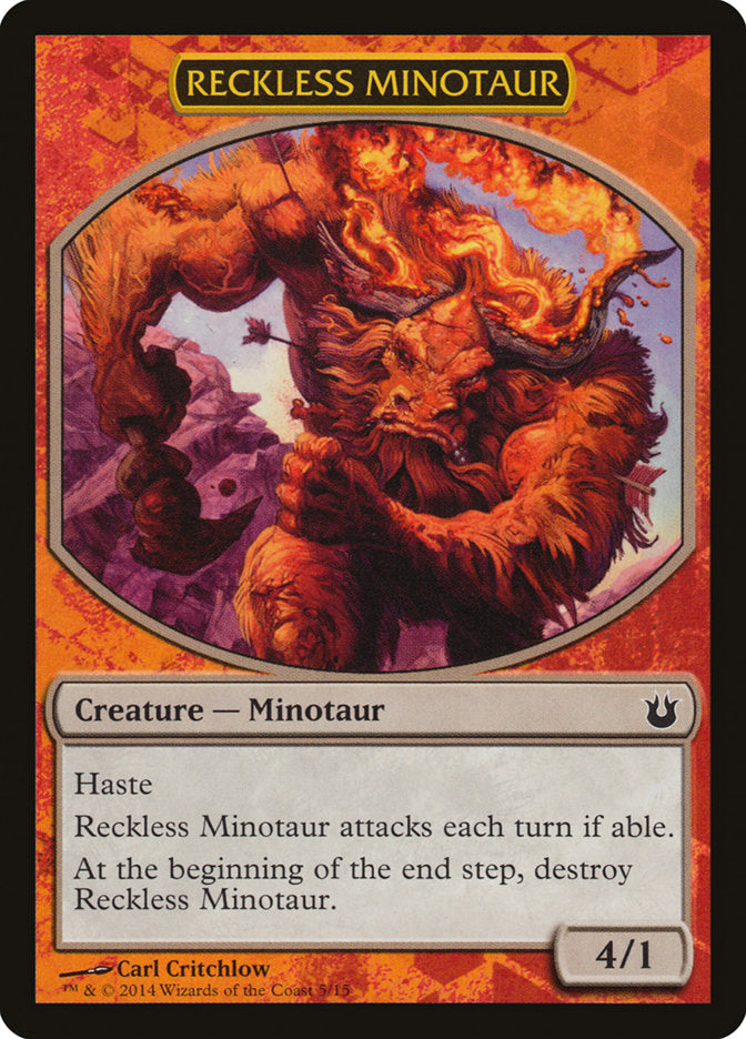 Reckless Minotaur [Born of the Gods Battle the Horde] - The Mythic Store | 24h Order Processing