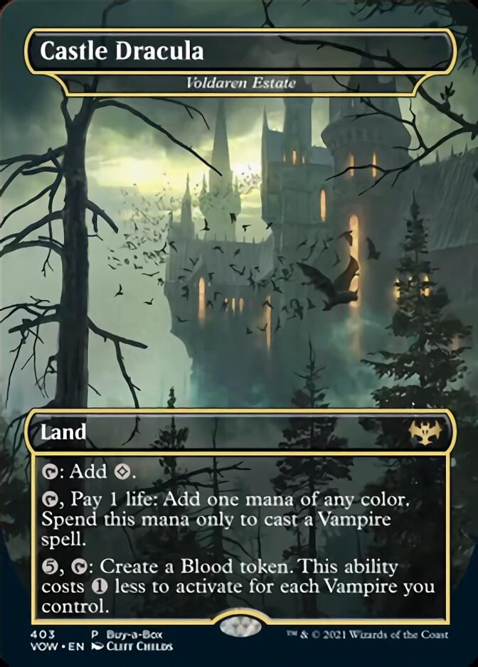 Voldaren Estate - Castle Dracula (Buy-A-Box) [Innistrad: Crimson Vow] - The Mythic Store | 24h Order Processing