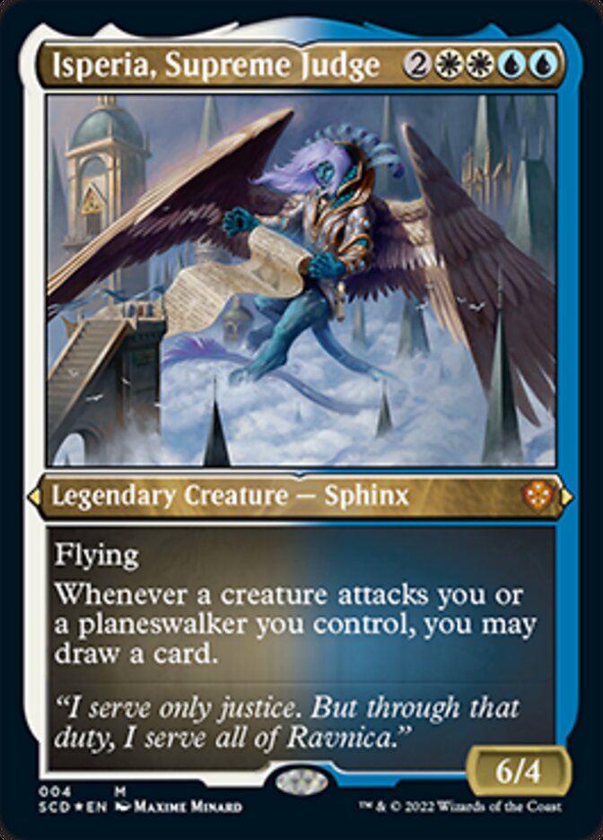 Isperia, Supreme Judge (Foil Etched) [Starter Commander Decks] - The Mythic Store | 24h Order Processing