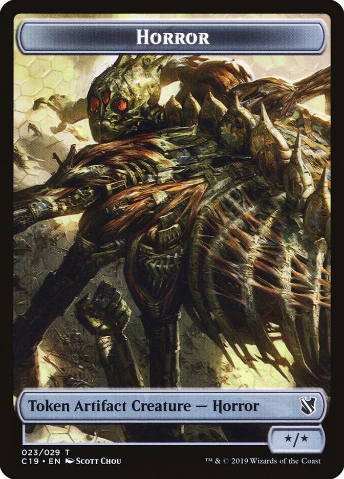 Horror Token [Commander 2019 Tokens] - The Mythic Store | 24h Order Processing