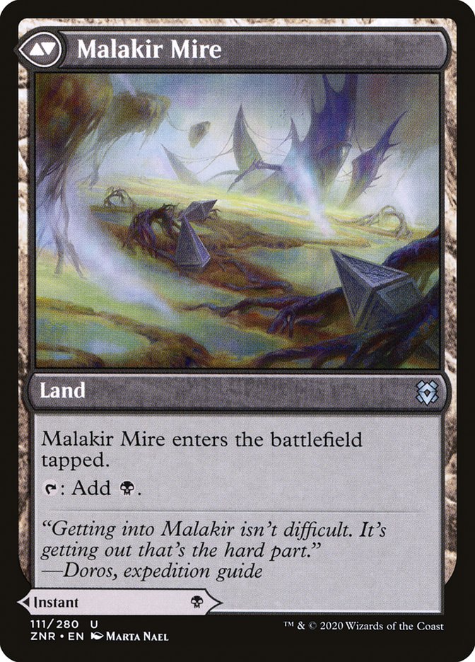 Malakir Rebirth // Malakir Mire [Zendikar Rising] - The Mythic Store | 24h Order Processing