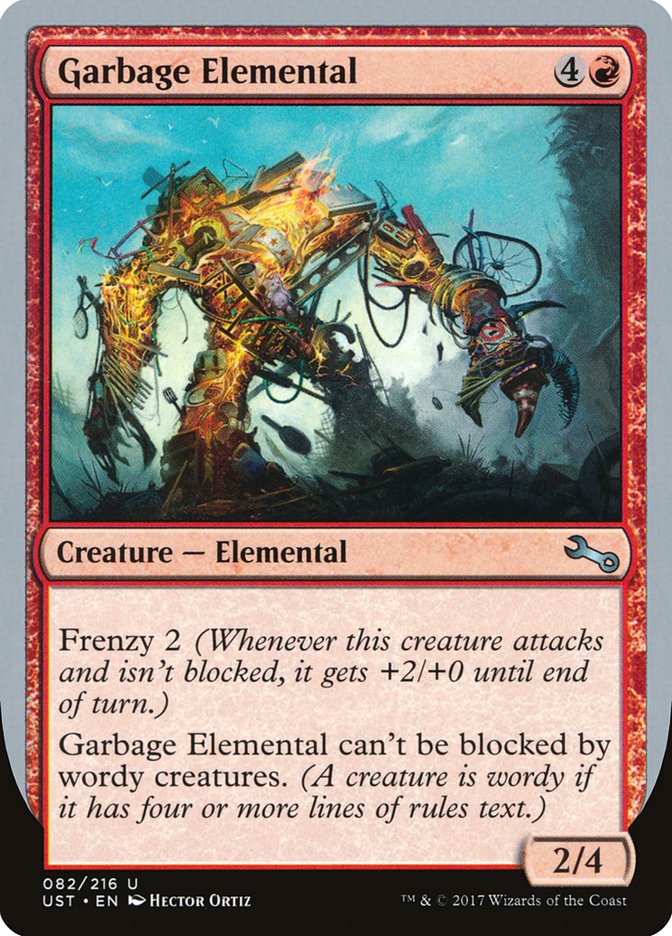 Garbage Elemental (2/4 Creature) [Unstable] - The Mythic Store | 24h Order Processing