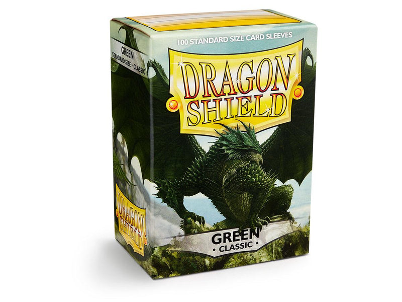 Dragon Shield Classic Sleeve - Green ‘Verdante’ 100ct - The Mythic Store | 24h Order Processing